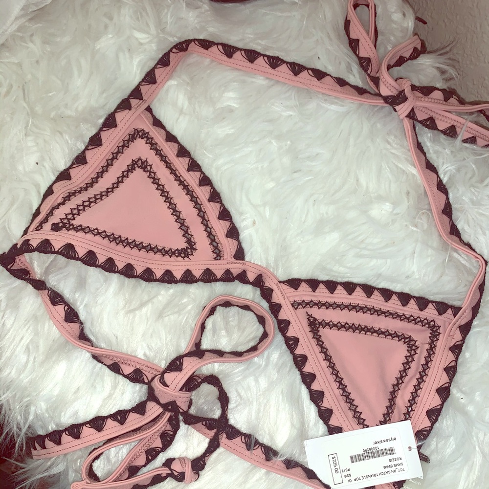 Same Los Angeles Swim triangle top